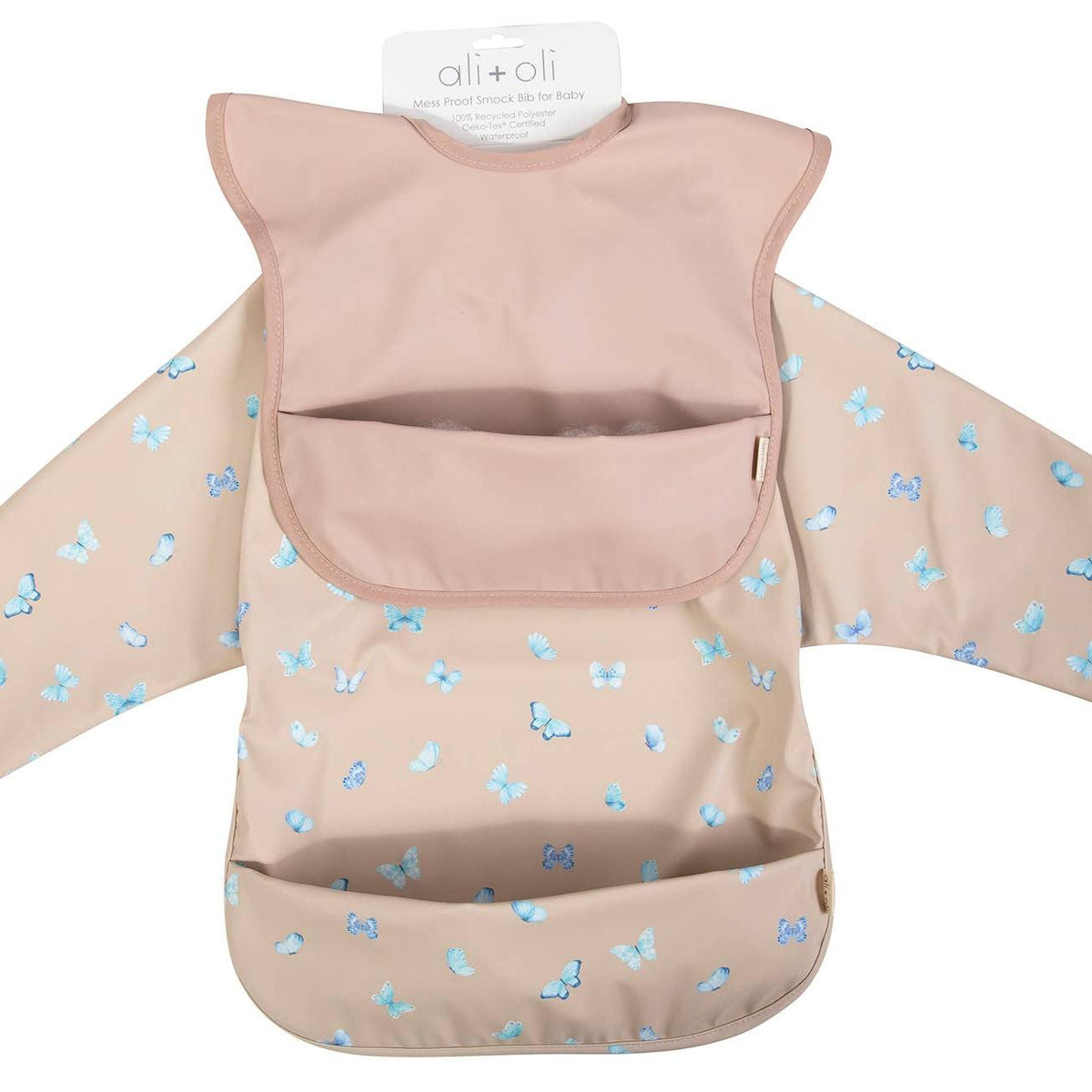 Smock Bib (2-pc) Long &amp; Short Sleeve Set