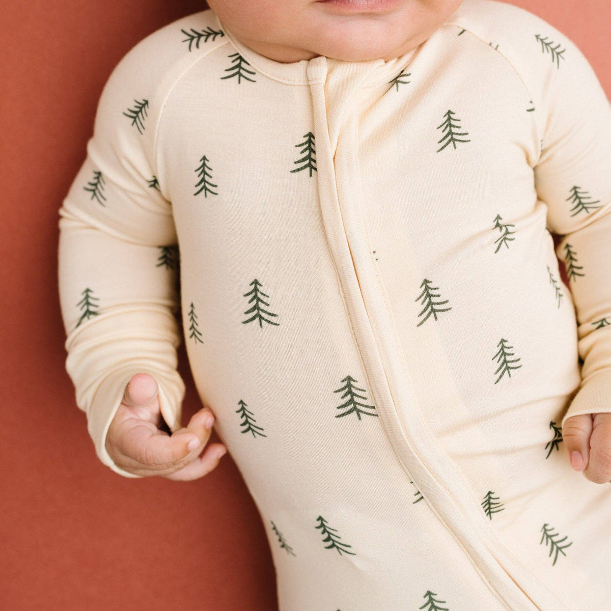 Pine Forest Bamboo Sleeper - Baby Dill