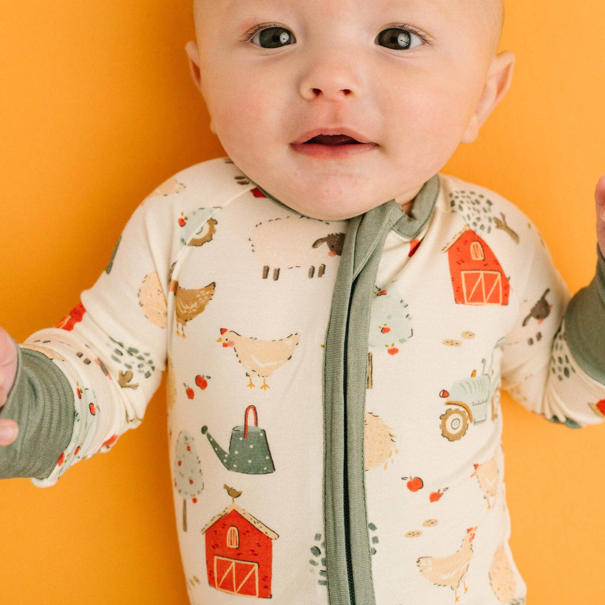 Farm Days Bamboo Double Zip Sleeper