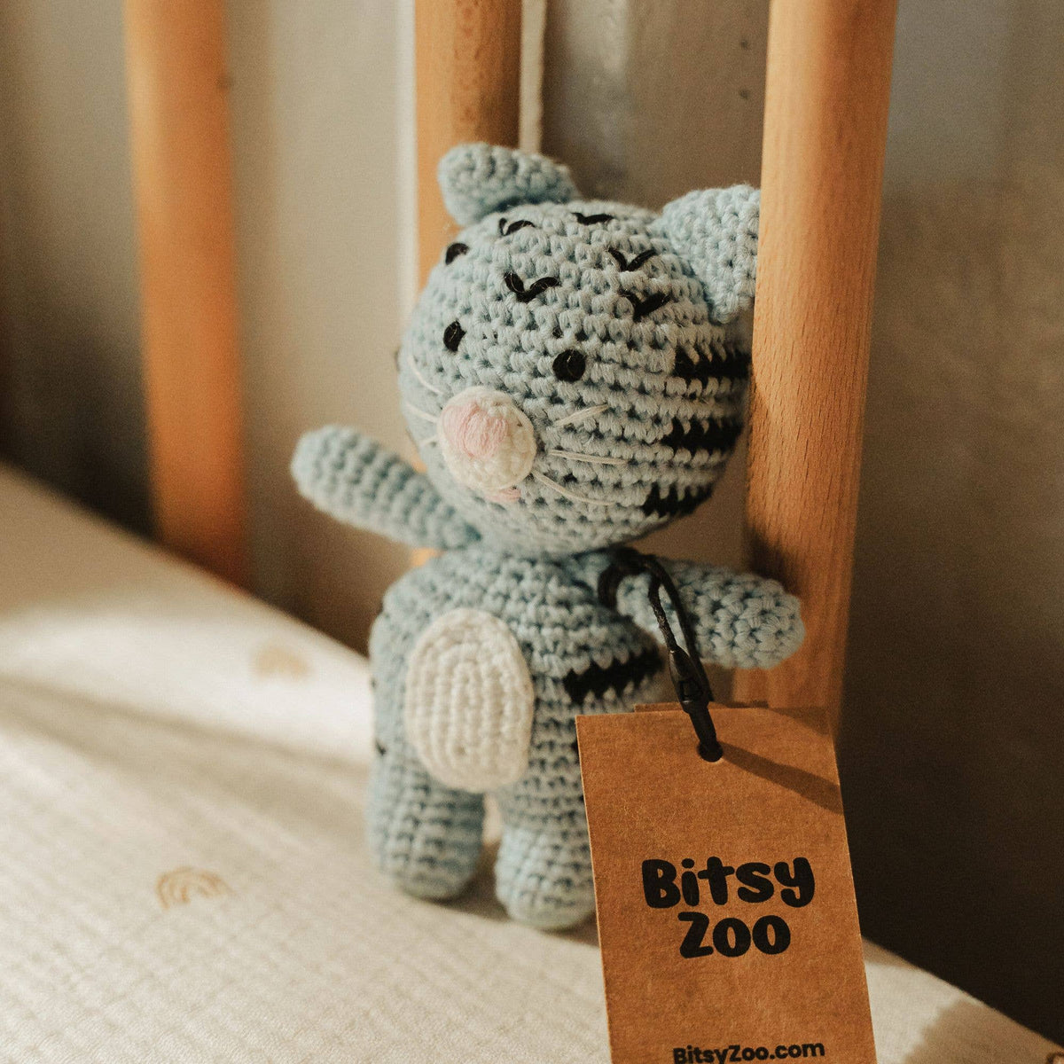 Stella the Spitty Kitty Crochet Rattle
