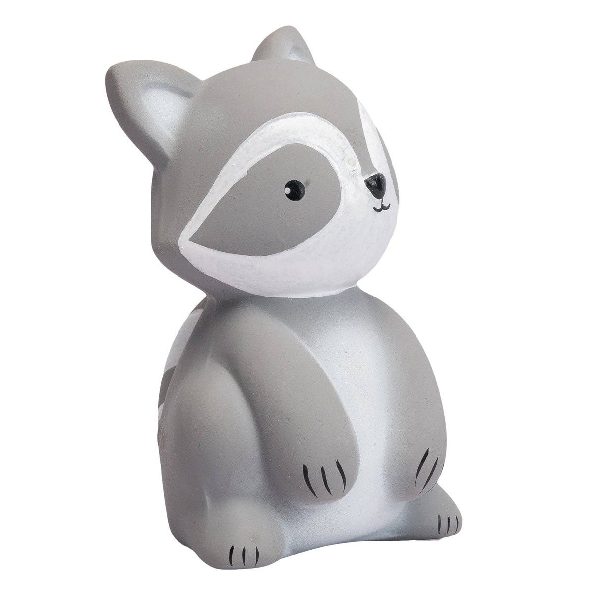 Racoon Natural Rubber Teether, Rattle & Bath Toy