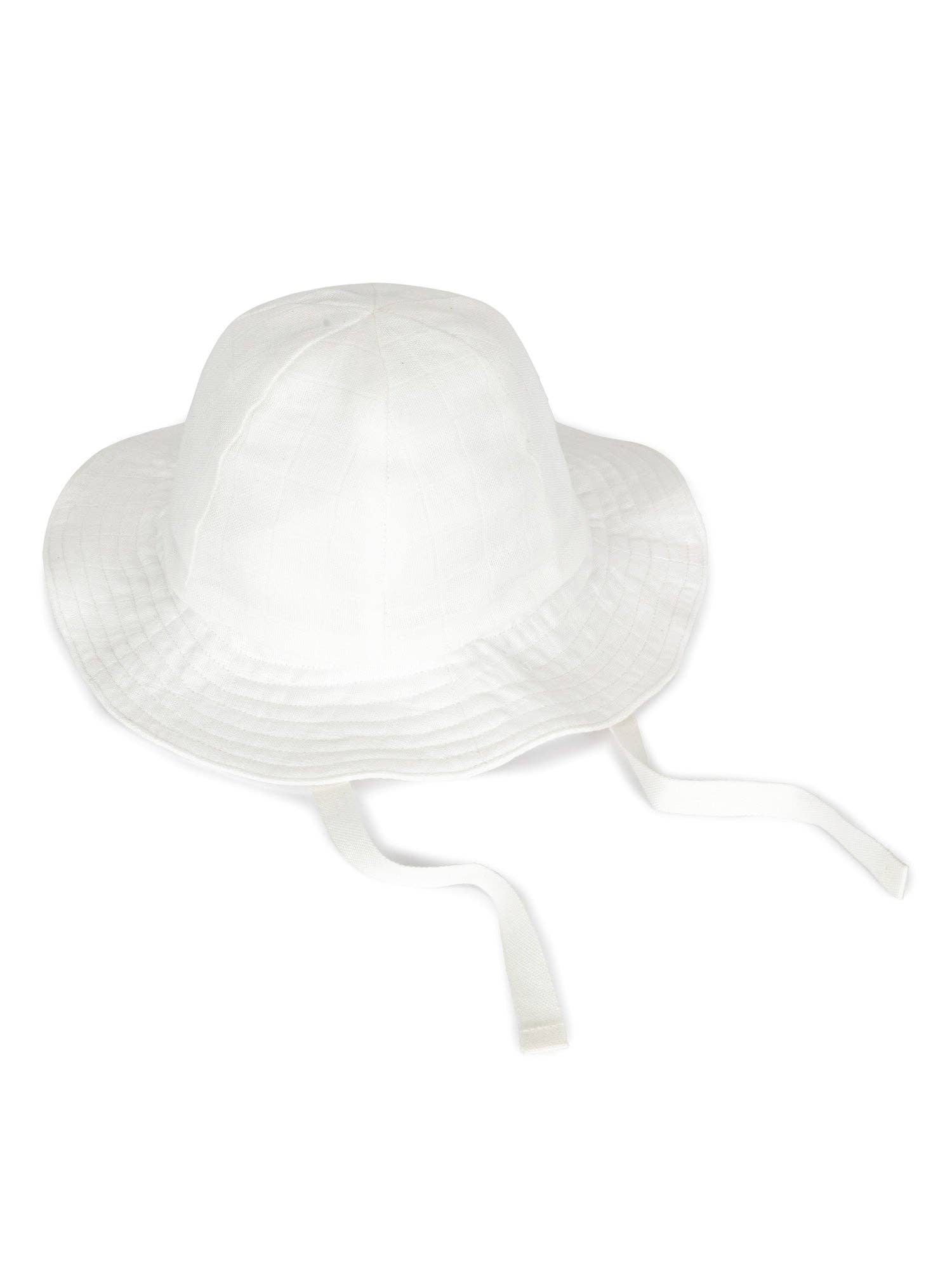 Under the Nile - Sunhat - Muslin - Organic White - Baby Dill