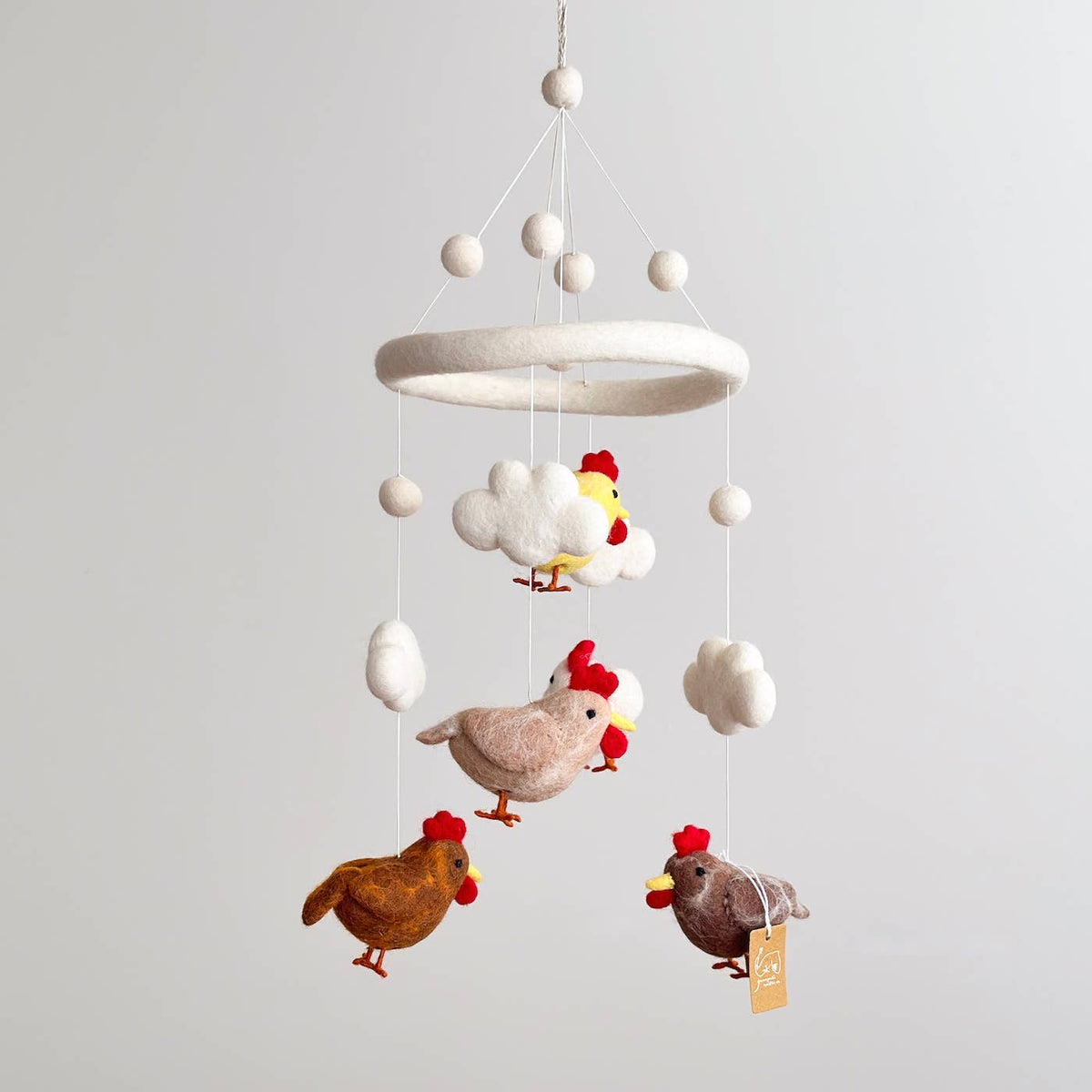 Chicken Baby Crib Mobile