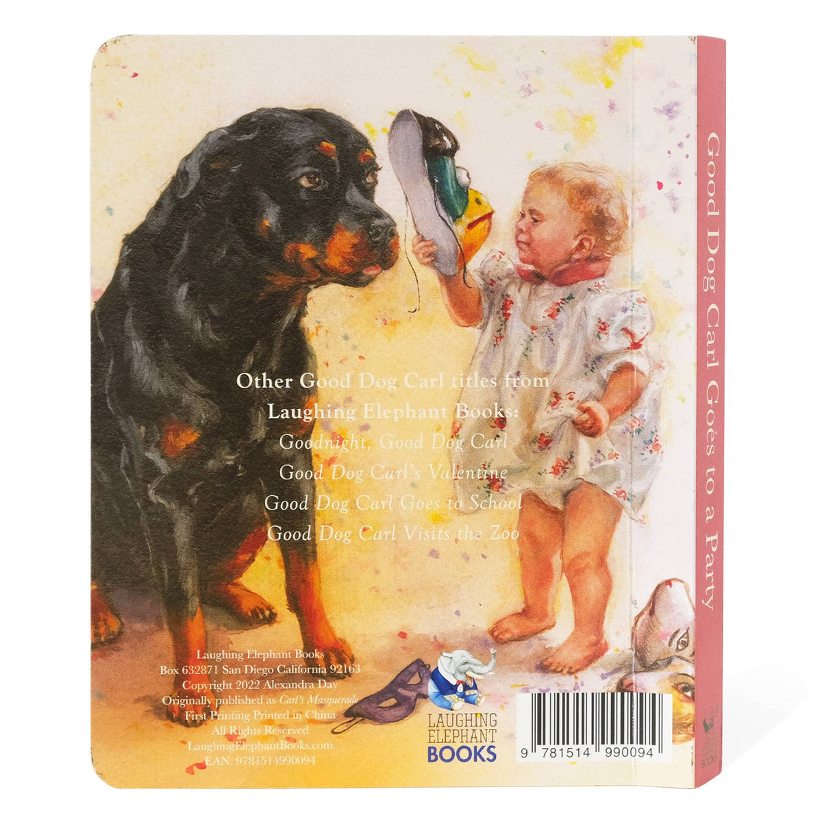 Good Dog Carl Goes To A Party Board Book