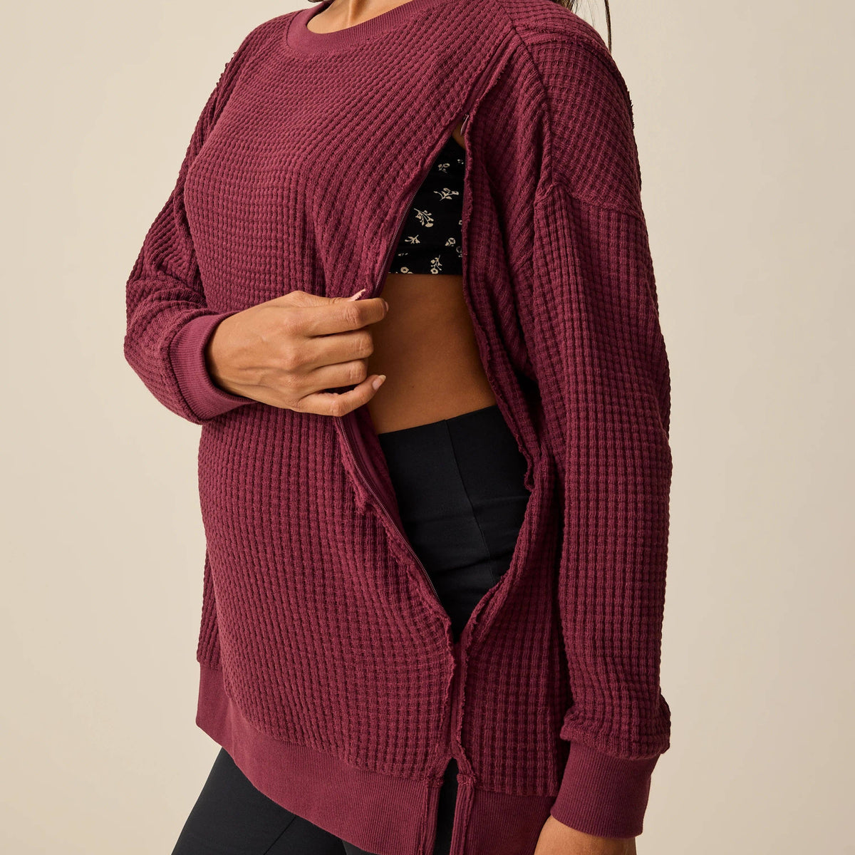 Joelle Thermal Maternity & Nursing Top