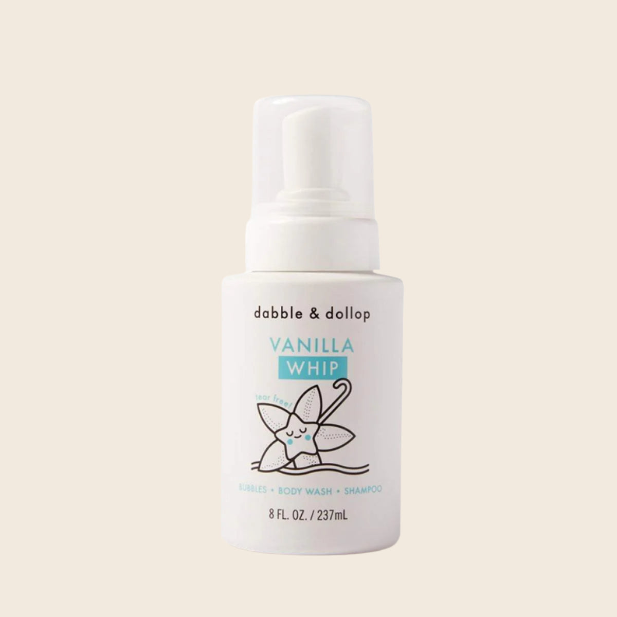 All-Natural Vanilla Foaming Shampoo &amp; Body Whip
