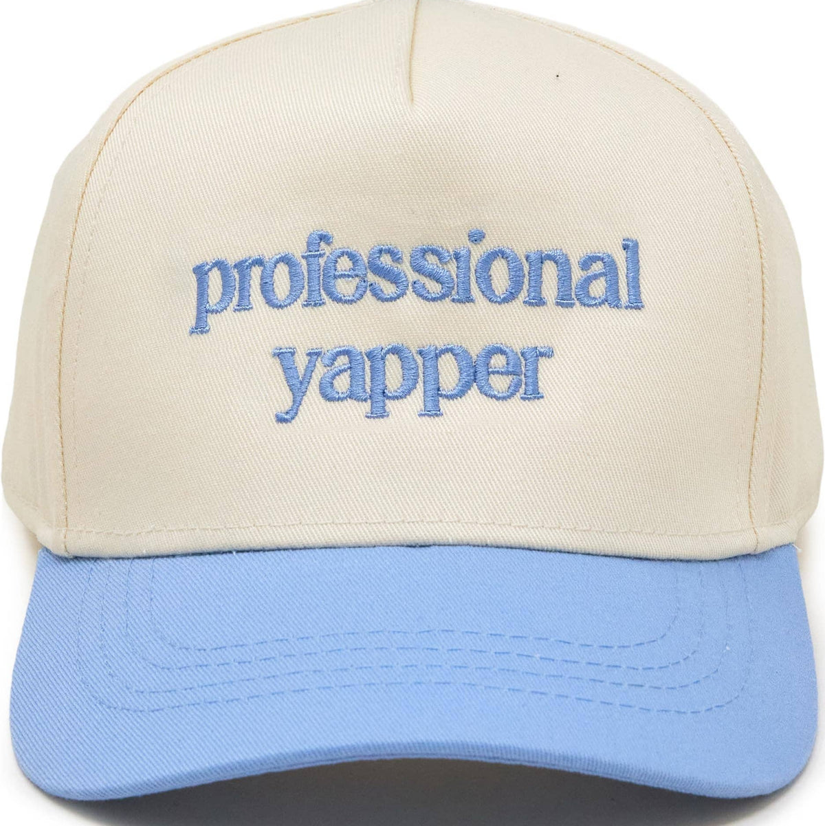 Professional Yapper Toddler Hat - Light Blue/Beige