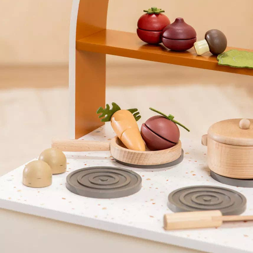 Coco Village - Wooden Vegetables Playset - Baby Dill