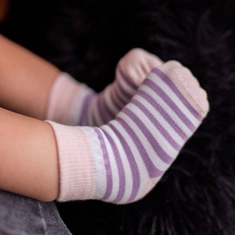 Caroline - Non-Slip Baby Socks - Baby Dill