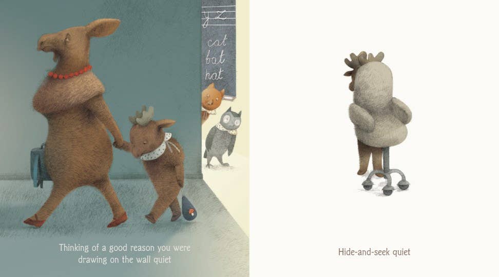 Quiet Book Padded Board Book - Baby Dill