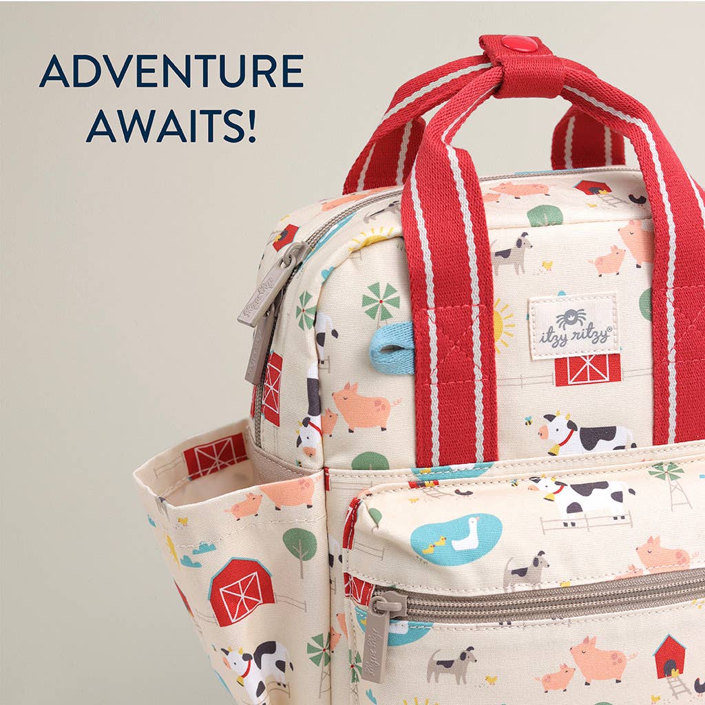 Itzy Ritzy - Itzy Bitzy Backpack - Baby Dill