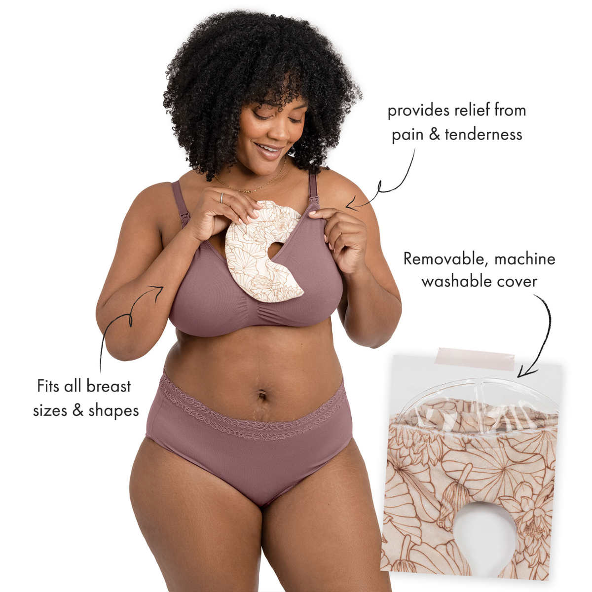 Soothing Hot or Cold Gel Packs for Breastfeeding & Pumping - Baby Dill