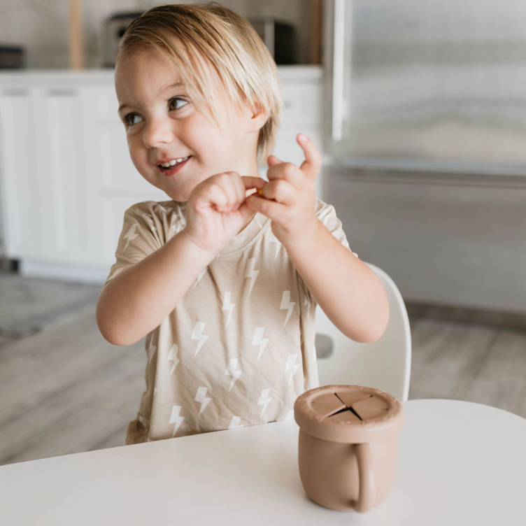 Snack Cup with Removable Lid - Baby Dill