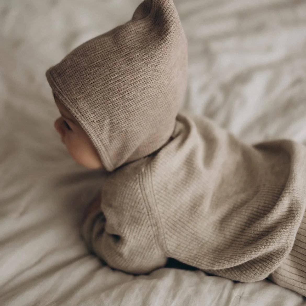 Baby Pixie Hat -Oat