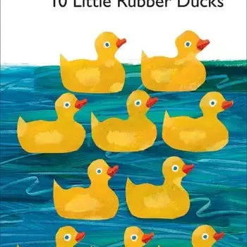 10 Little Rubber Ducks Board Book - Baby Dill