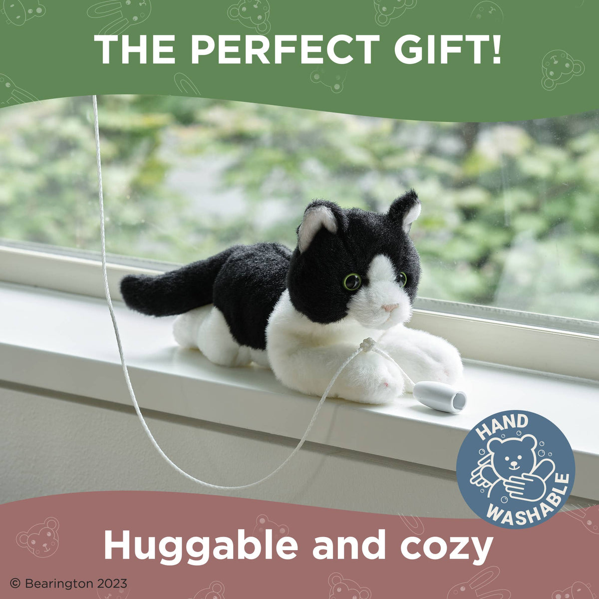 Lil&#39; Domino the Black &amp; White Kitty Cat Stuffie - Baby Dill