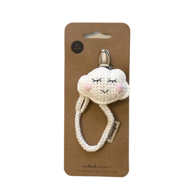 Pacifier Clip - Cloud - Baby Dill