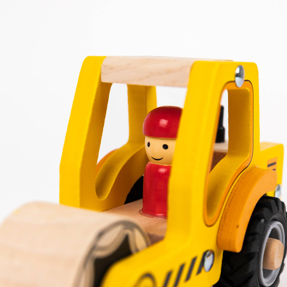 Egmont - Wooden Road Roller Truck - Baby Dill