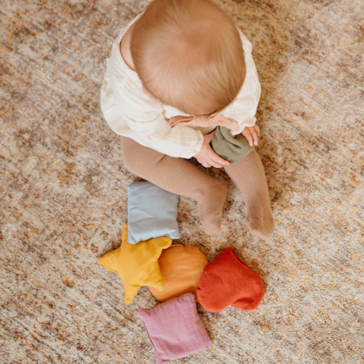 Montessori Shapes Bean Bag Toy - Baby Dill