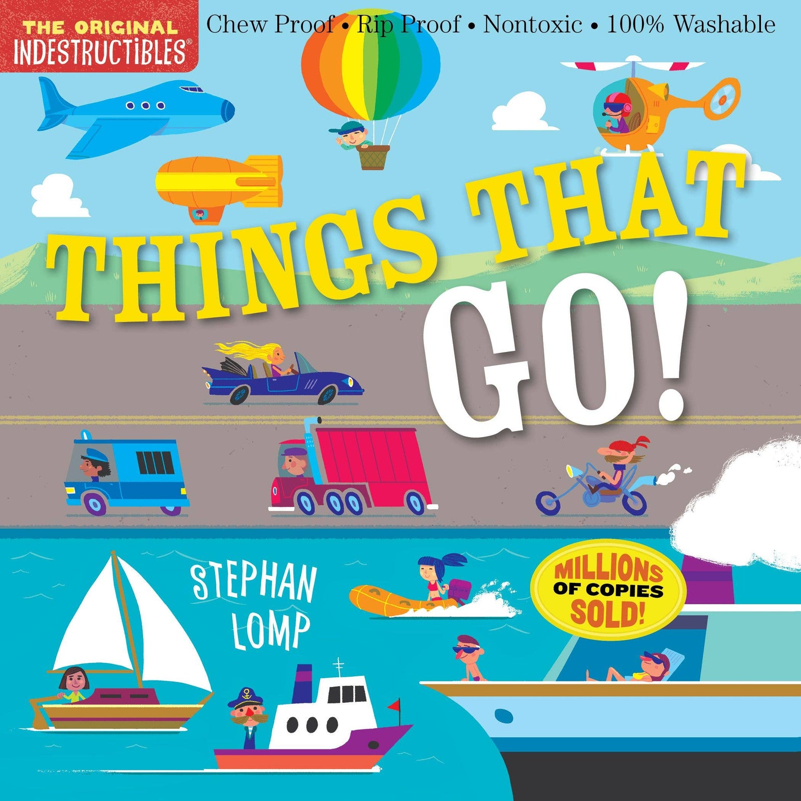 Indestructibles: Things That Go! Book - Baby Dill