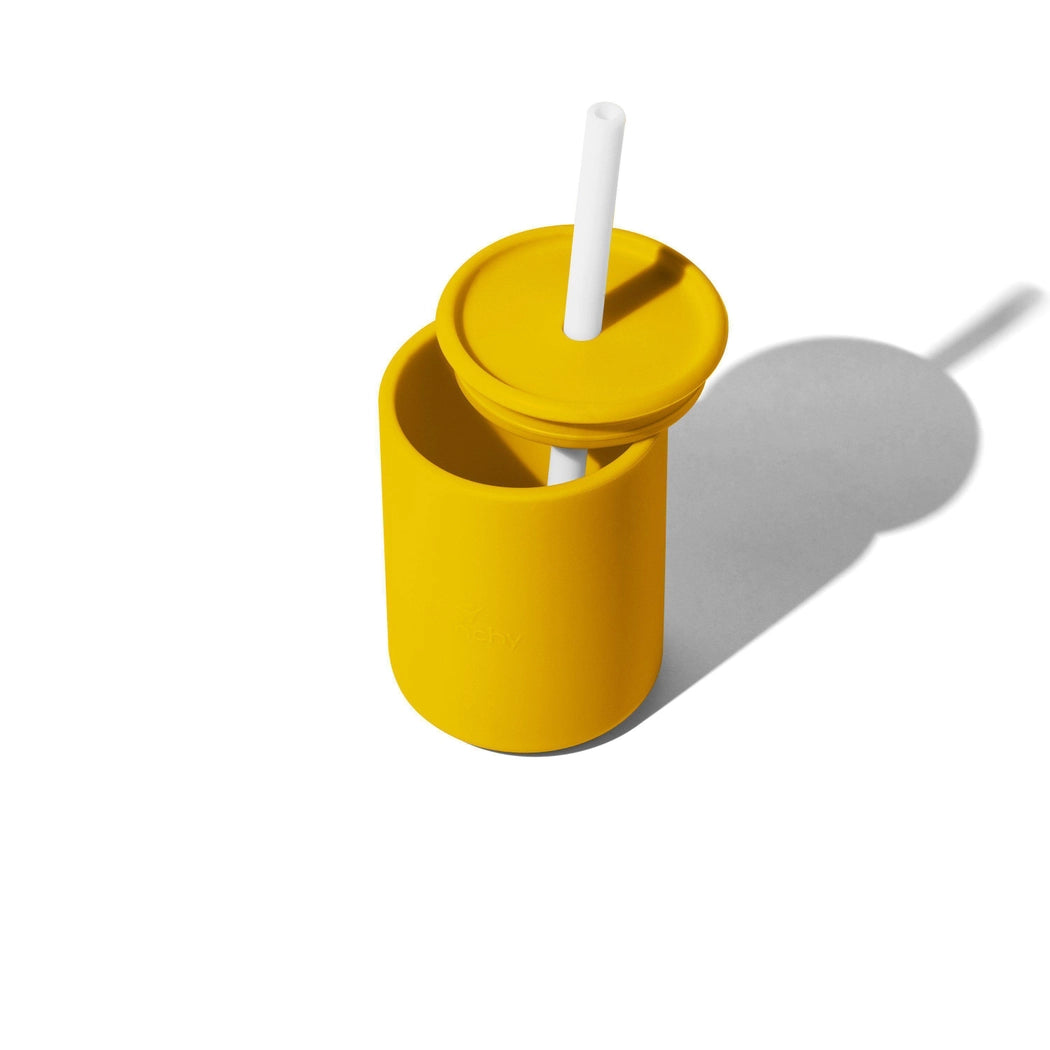 La Petite Medium Silicone Baby Cup/Straw 8oz