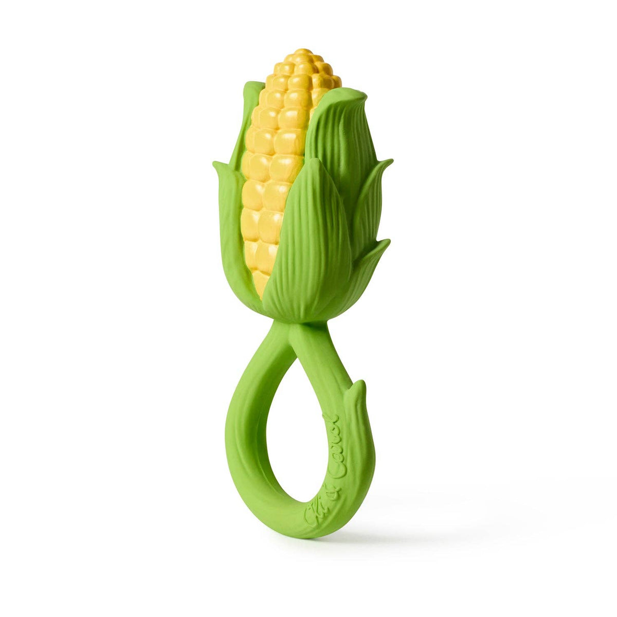 Corn Rattle Teether Toy - Baby Dill