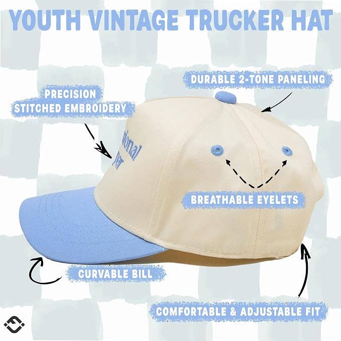 Professional Yapper Toddler Hat - Light Blue/Beige
