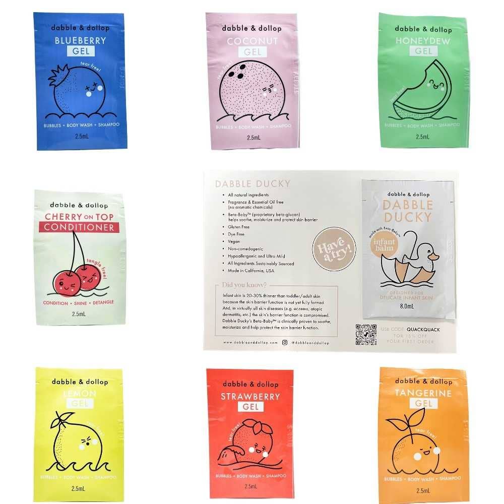 Dabble & Dollop Sample Set (No Cherry) - Baby Dill