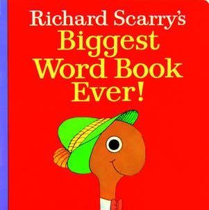 Richard Scarry's Biggest Word Book Ever Board Book