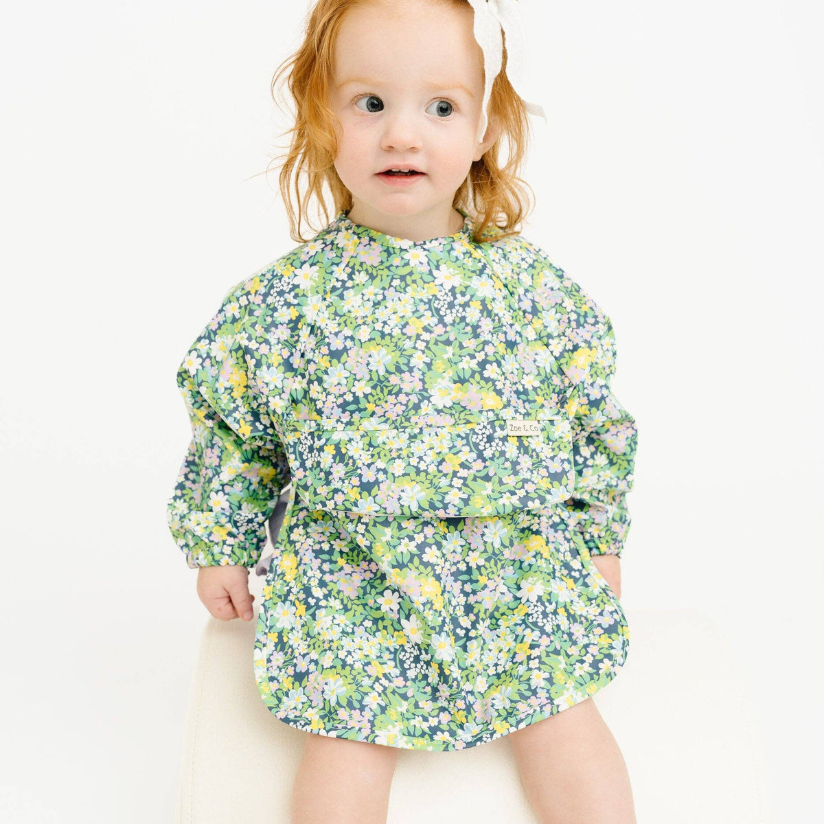 Breezy Floral Long Sleeve Bib