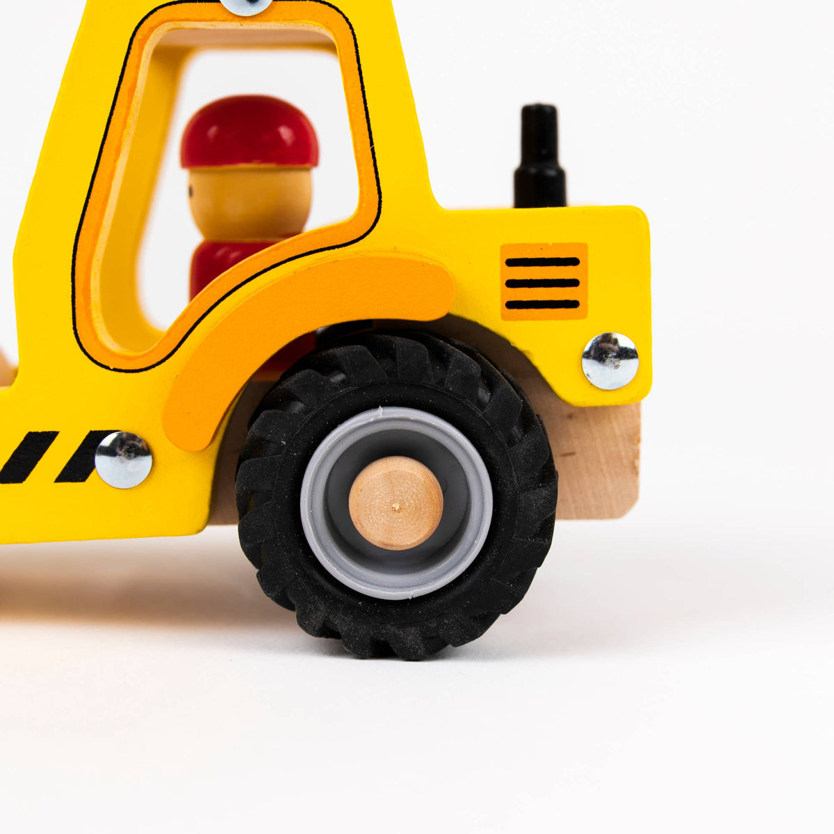 Egmont - Wooden Road Roller Truck - Baby Dill