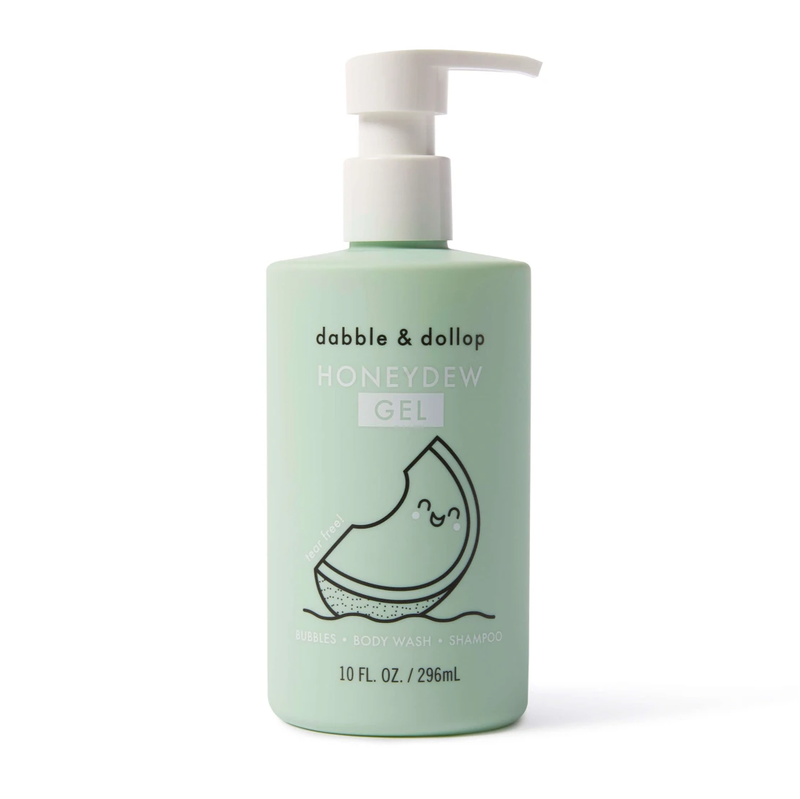 All-Natural Honeydew Shampoo, Body Wash &amp; Bubbles