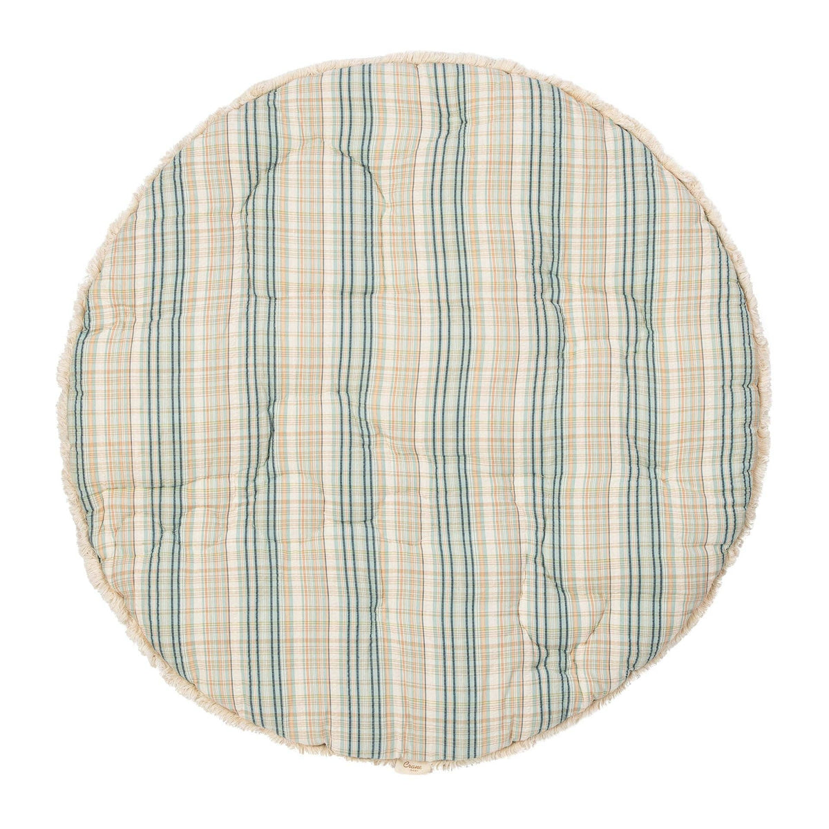 Charlie Farmhouse Quilted Play Mat - Baby Dill