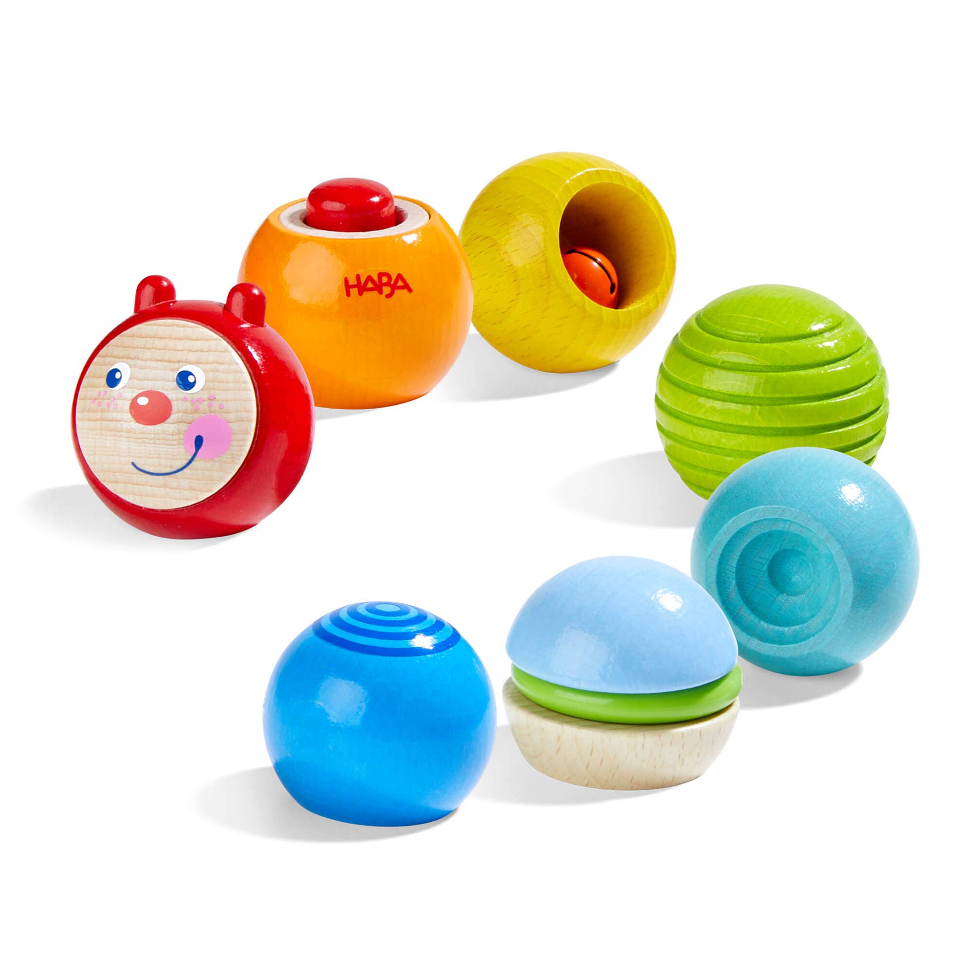 Discovery Wood Building Blocks Caterpillar - Baby Dill