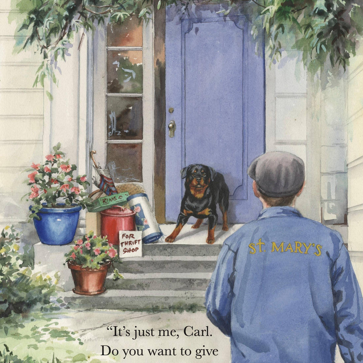 Good Dog Carl Helps Out Board Book