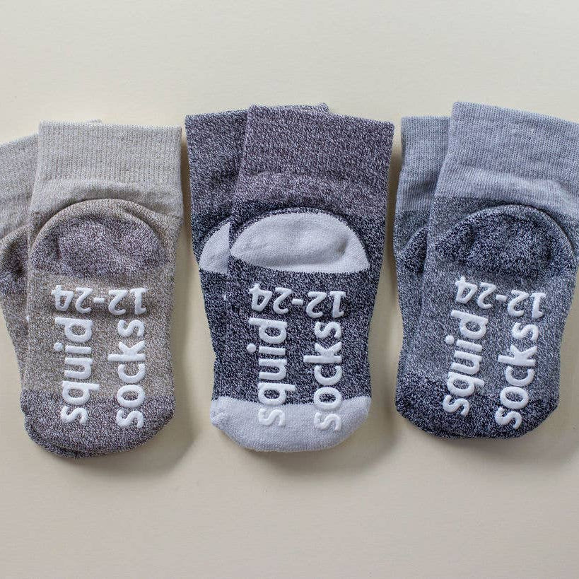 Caelan - Baby Socks / Kids Socks with Non-Slip Silicone
