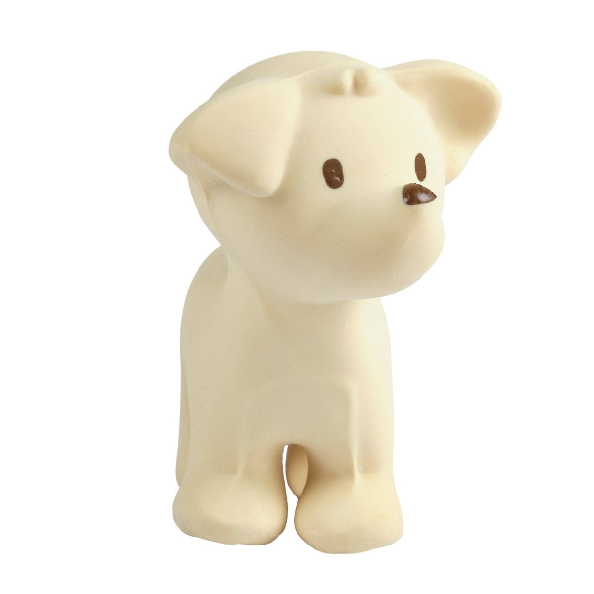 Puppy Natural Organic Rubber Teether, Rattle &amp; Bath Toy