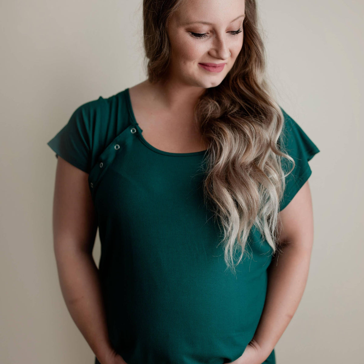 Maternity Mommy Labor and Delivery/ Nursing Gown