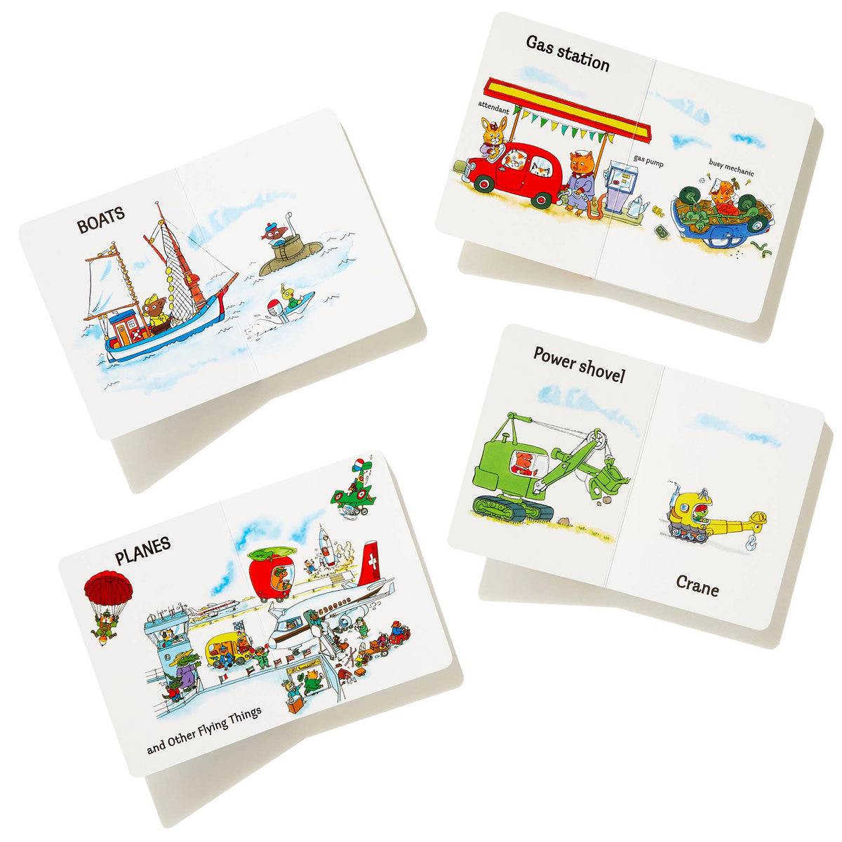 Richard Scarry's Books On The Go Board Set - Baby Dill