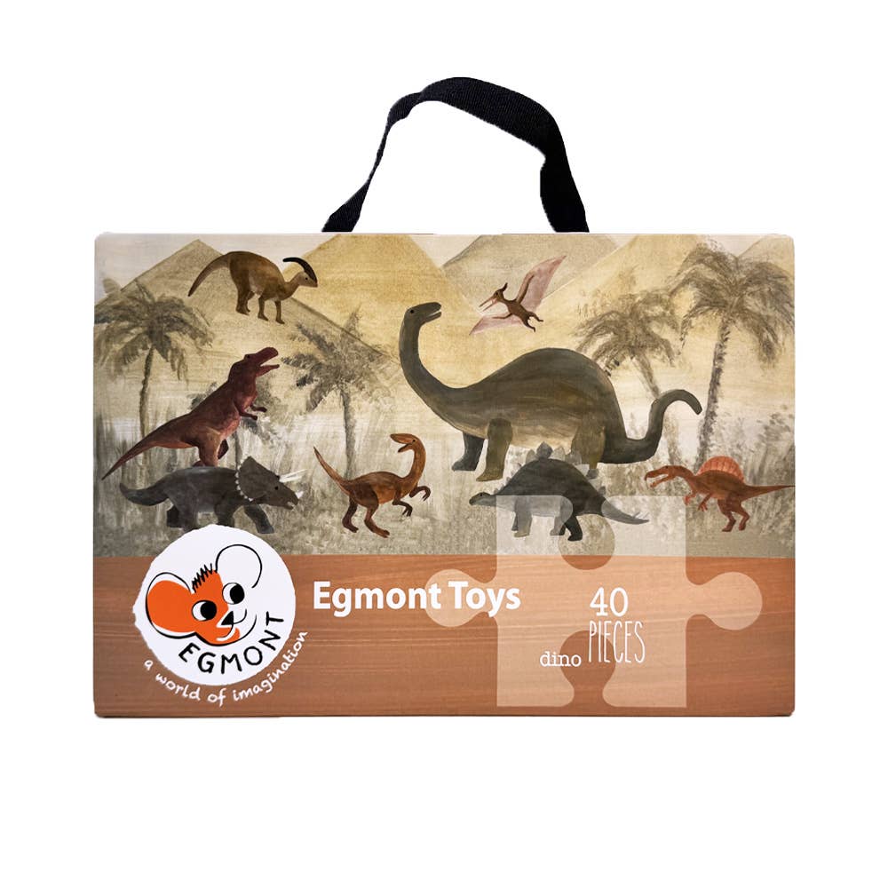 40-piece Floor Puzzle: Dinosaurs