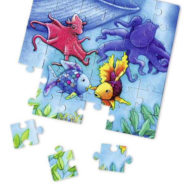 Simon & Schuster - Rainbow Fish Puzzle Box by Marcus Pfister - Baby Dill
