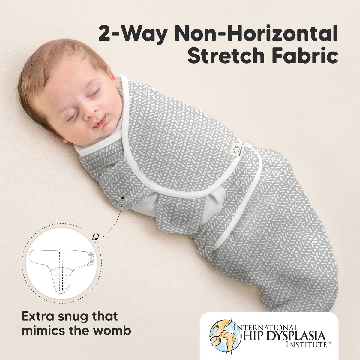 3pk Soothe Baby Swaddles 0-3 Months Sleep Sack for Newborns