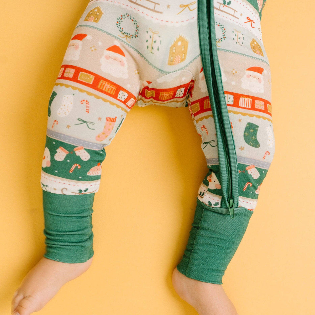 Merry Little Christmas Double Zip Bamboo Sleeper