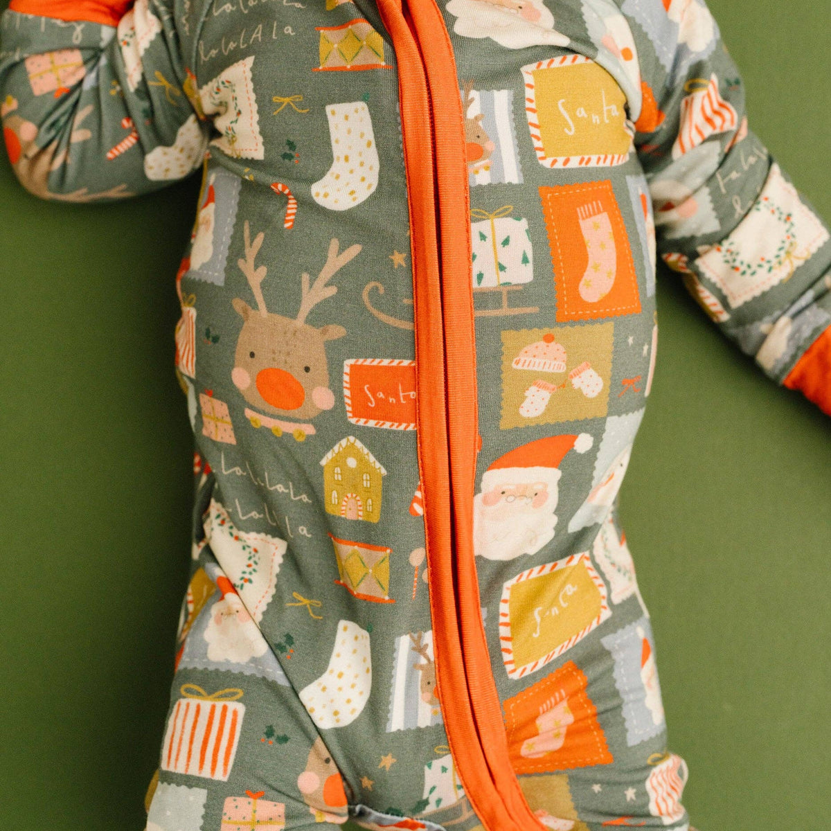 Letters To Santa Double Zip Bamboo Sleeper