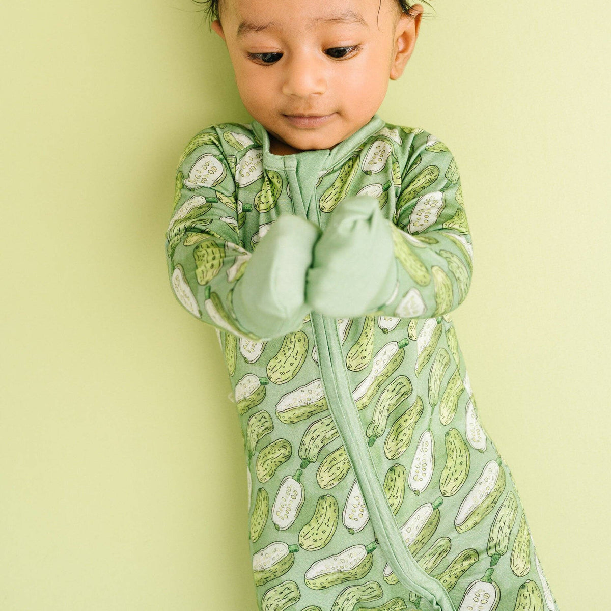 Pickle Bamboo Sleeper - Baby Dill