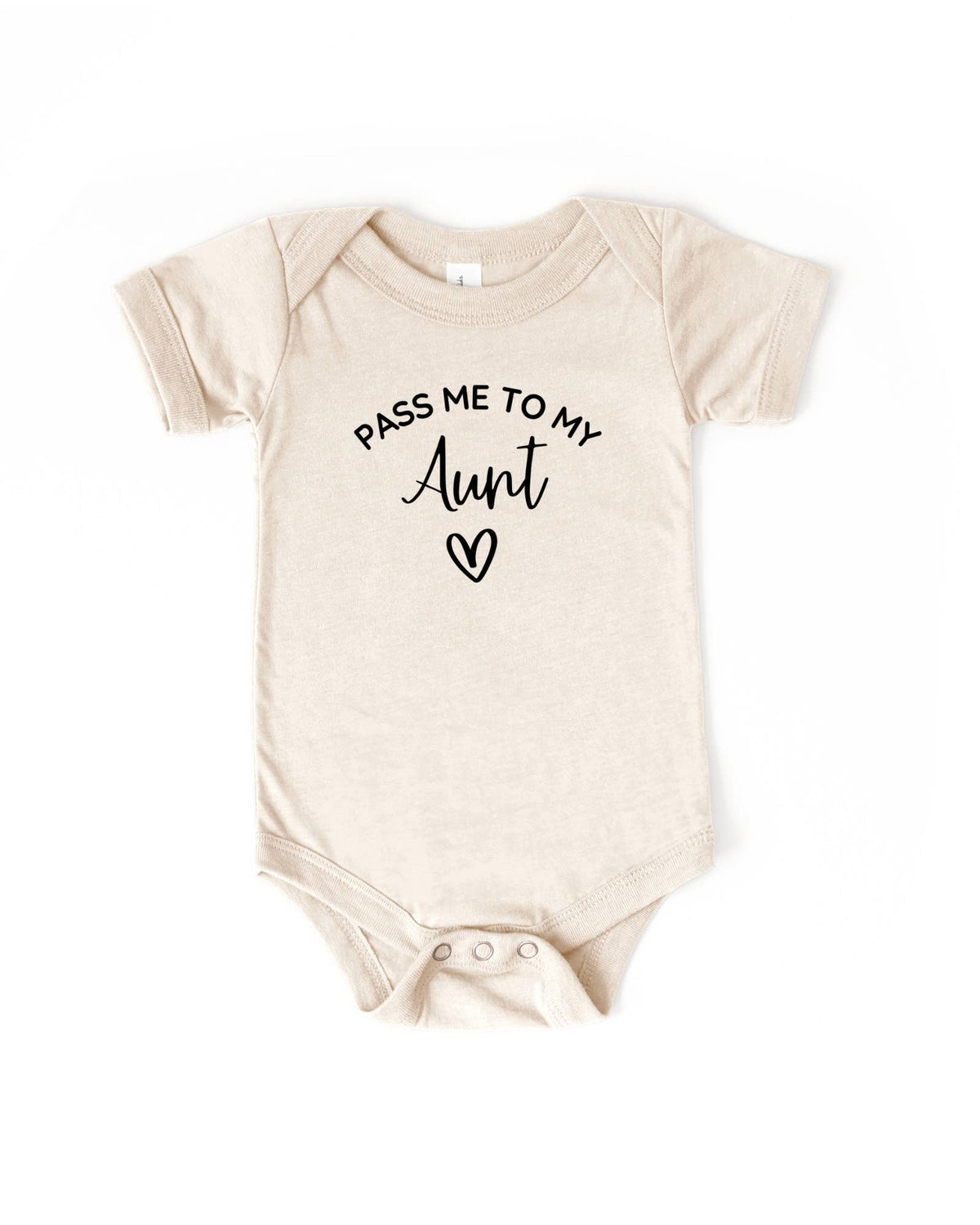 Pass Me to My Aunt Onesie Bodysuit