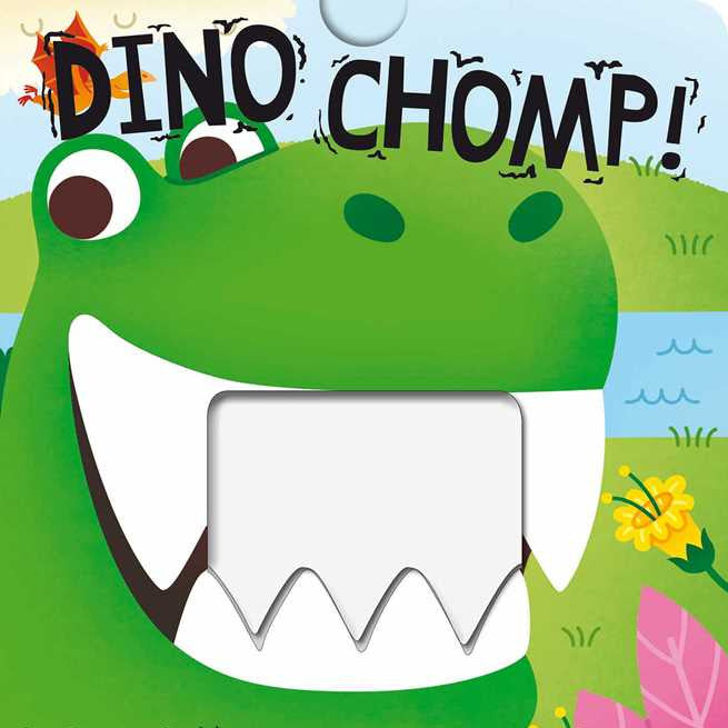 Dino Chomp! Board Book - Baby Dill