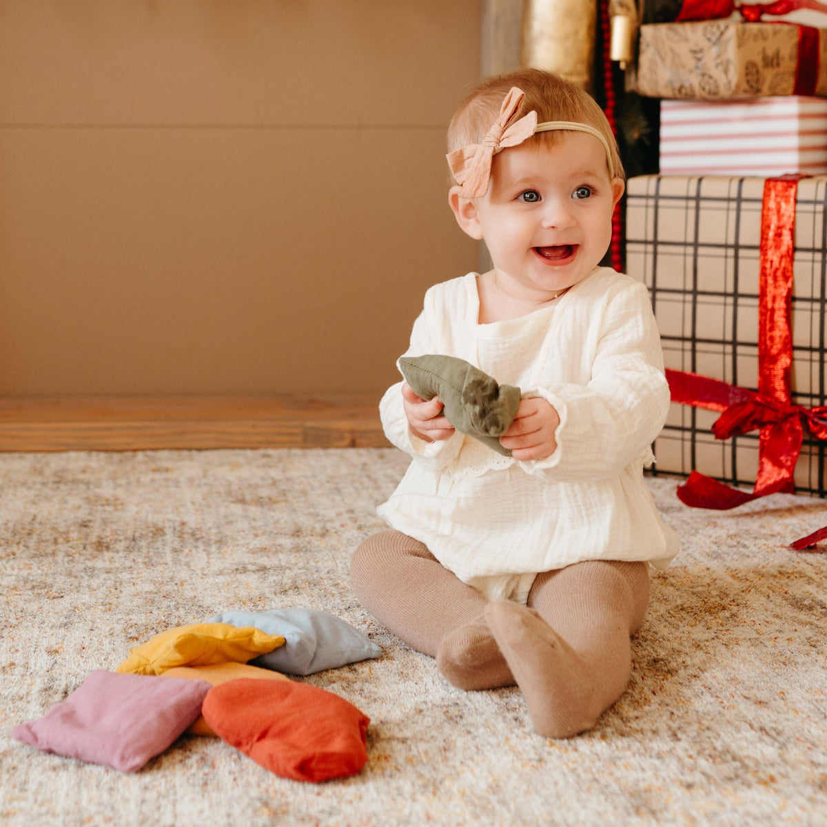 Montessori Shapes Bean Bag Toy - Baby Dill