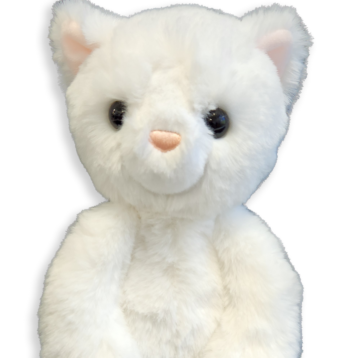 White Kitten Plush Stuffed Animal