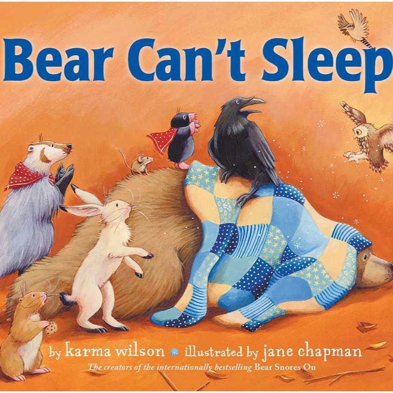 Bear Can't Sleep Board Book - Baby Dill